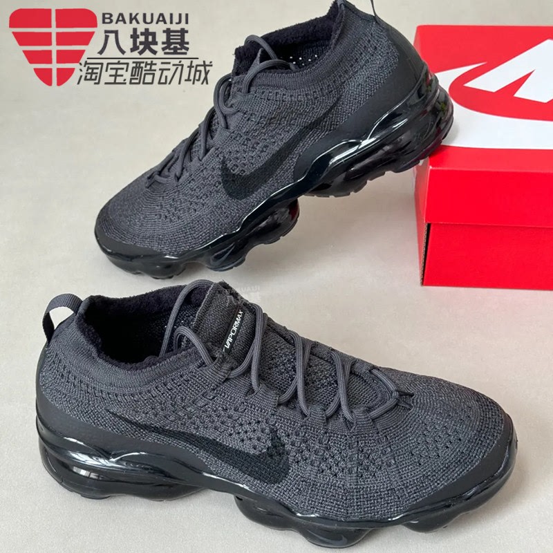 Nike Men's Shoes 2024 Autumn Air Vapormax Black Warrior Full-Length Air-Cushioned Running Shoes Dv1678-006