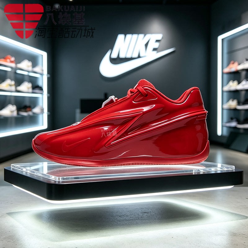 Nike Men's Shoes 2026 Autumn Durant 19 Generation Bright Red Lacquered Shock-Absorbing Practical Basketball Shoes Ih1120-600 Nike Men's Shoes 2026 Autumn Durant 19 Generation Bright Red Lacquered Shock-Absorbing Practical Basketball Shoes Ih1120-600