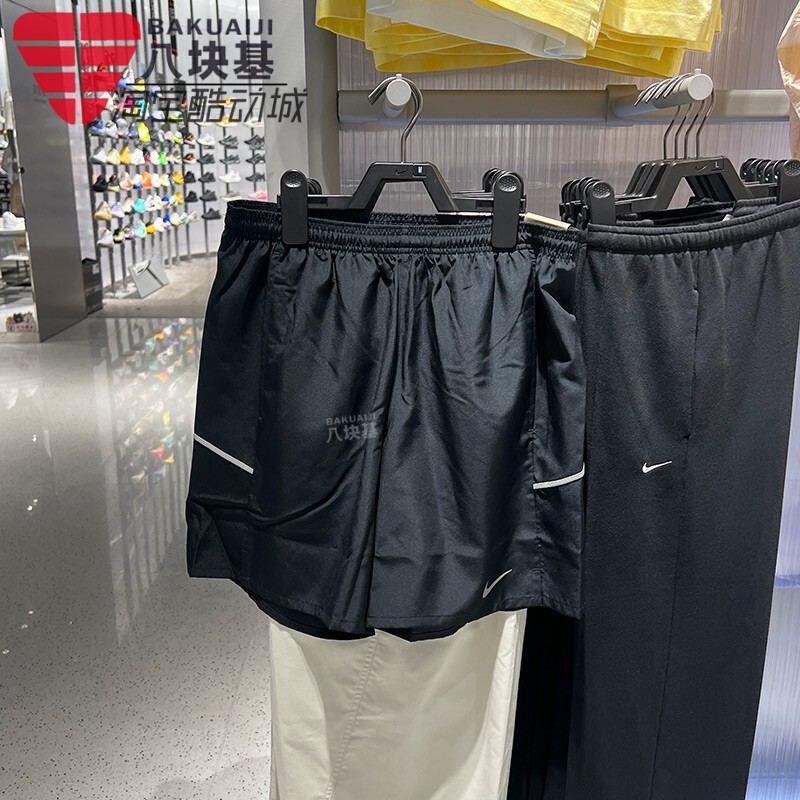 Nike Men's 2026 Summer Quick-Drying Breathable Sports Casual Reflective Strip Running Shorts If2057-010