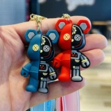 Мультяшный механический трехмерный брелок, кукла, подвеска, с медвежатами, подарок на день рождения