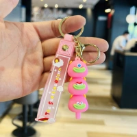 Розовая кожаная веревка с пряжкой лобстера