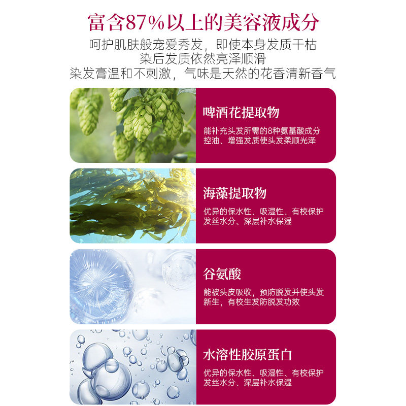 资生堂PRIOR植物染发护发素：告别白发，秀发新生！230克补染发根不伤发-短效染发剂-淘宝好物网