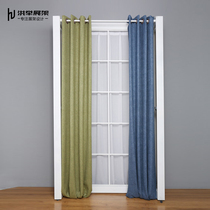 Hongyu curtain shop large sample shelf display rack display cabinet product adhesive hook elevator double-sided hanging exhibition shelf customization