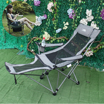 Outdoor deck chairs portable ultra-light zuo tang liang yong yi lunch wu shui yi leisure chairs fishing chair