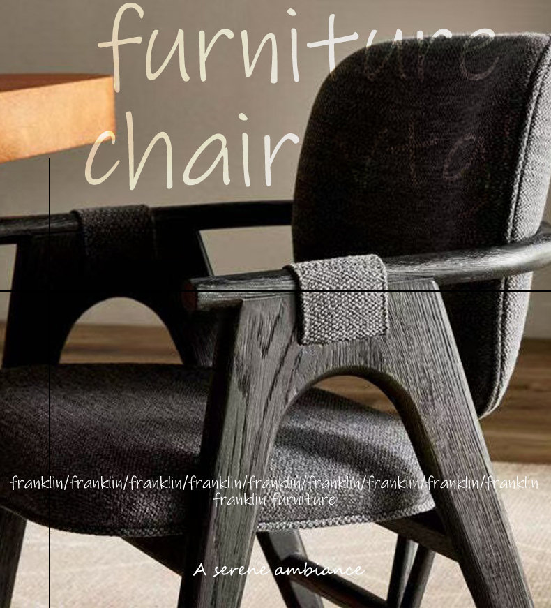 Solid Wood Dining Chair: Elegant Classical Comfort - Taobao product photo 6