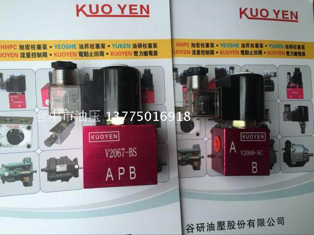 Electric Check Valve V2068-5C V2067-BS V3067-BS Hydraulic Electric Check Valve