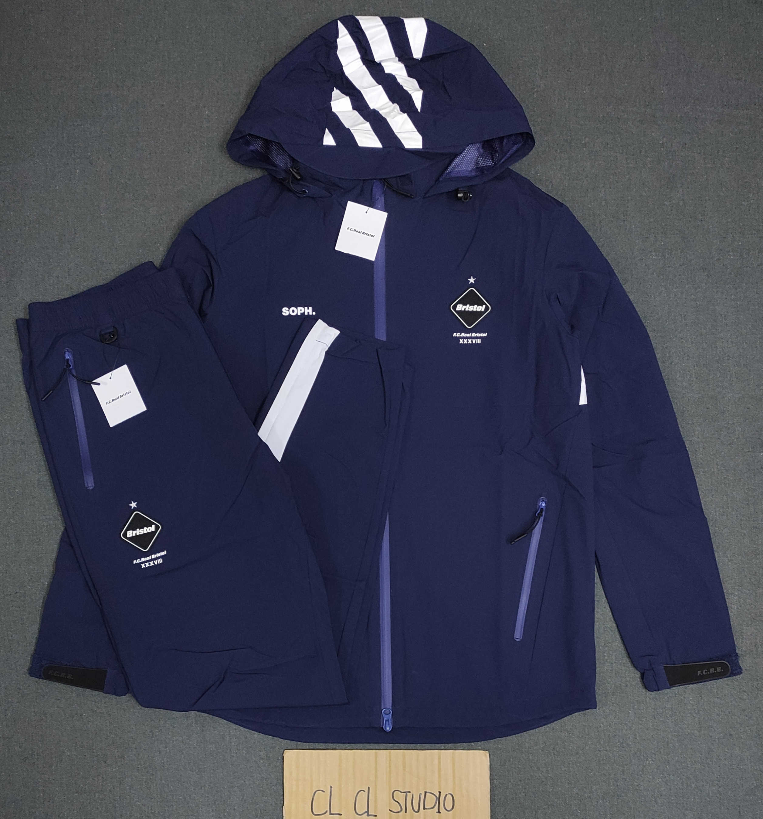 F.C.Real Bristol ゴルフ ヘッドカバー 黒 セット 取り置い FCRB