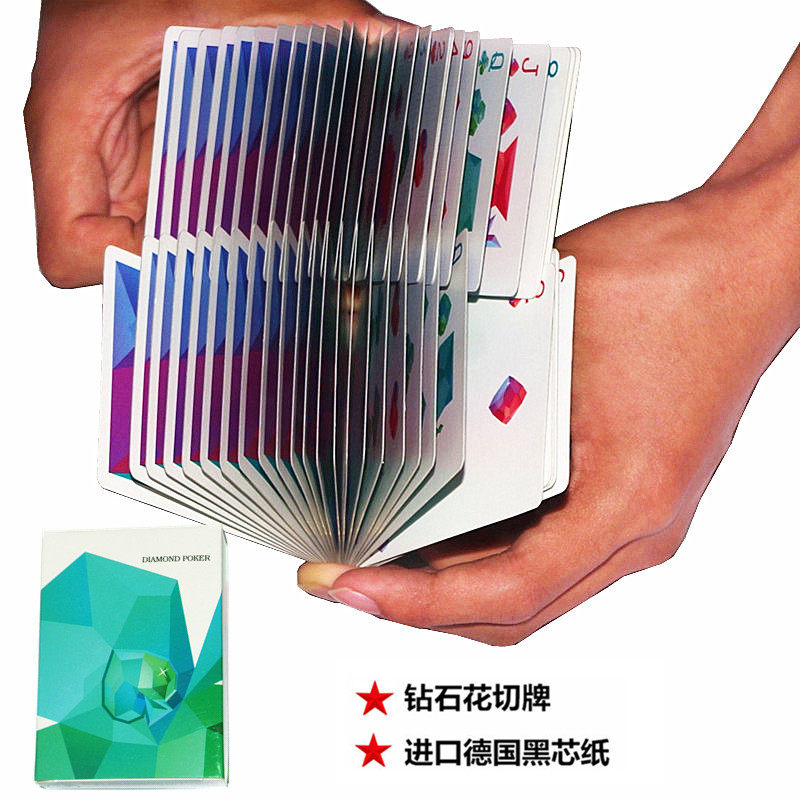 Fancy Playing Cards New Hands Practice Cards Creativity Plastic Waterproofing Magic Show Props Month God Bike Cards Fly