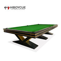 Customized snooker standard British adult billiards table home club solid wood