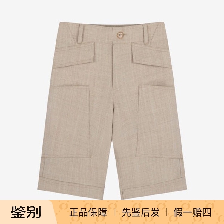 In-Stock Burberry Spring/Summer New Wool Pocket-Decorated Men's Casual Shorts 5-Point Shorts In-Stock Burberry Spring/Summer New Wool Pocket-Decorated Men's Casual Shorts 5-Point Shorts