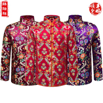 Zhen Ruixiang Shroud Women's Full Set of Seven-Piece High-grade Cotton Embroidered Silk for the Elderly Funeral and Interment to Send Old Clothes