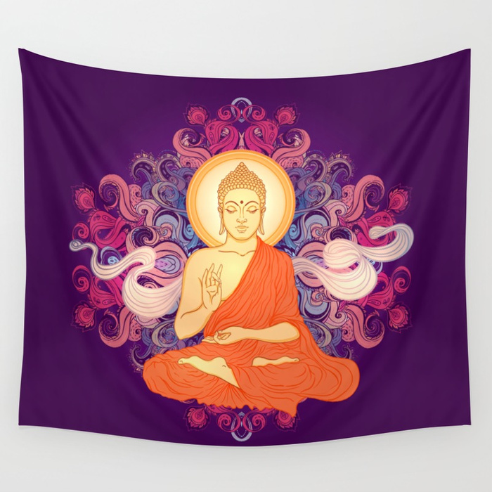 Bắc Âu ins Ba Tư hangcloth Tường nền vải trang trí đầu giường phòng khách tấm thảm tường chăn sofa khăn thảm treo tường bản đồ 