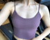 Đình chỉ nhỏ áo ngực ngực thấp một mảnh cô gái mỏng thoải mái áo vest thể thao yoga đoạn ngắn chạm đáy áo lót bộ quần áo tập gym nữ Đồ lót thể thao