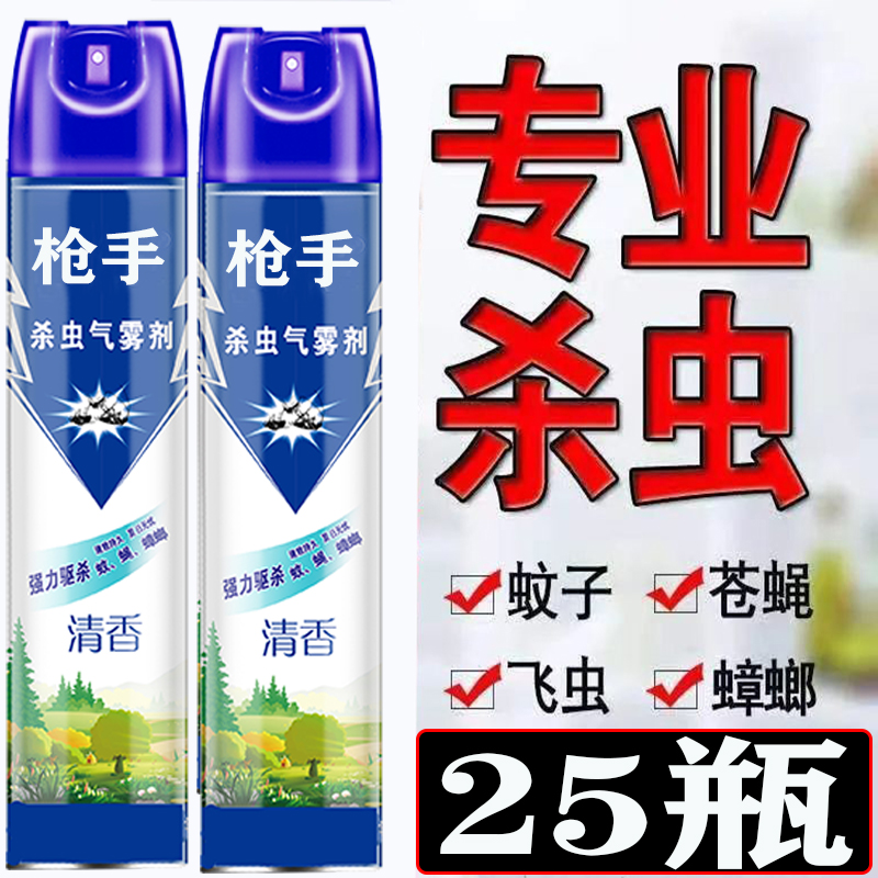 Insect-killing aerosol repellent Insect Flies Insecticide Spray for home Non-toxic snow shooter 100 Black Cockroach