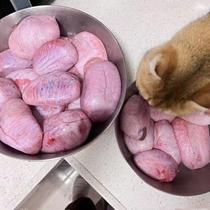 Spanish pig treasure single package imported pig heart pork pet raw bone meat 200g-300g