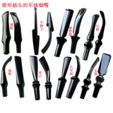 Аксессуары 3 -миллиметровый фильтр пищевой класс Акрил Свобода вставленная армия с изгибом сгибания с изгибом сигарет сигарет сигарет