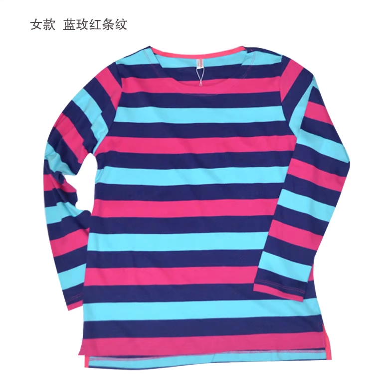 Giải phóng mặt bằng Zoya Mùa xuân và mùa thu Phụ nữ Cotton dài tay Bộ đồ ngủ Bộ đồ sọc nhà Dịch vụ Bộ Xám Đen và Trắng Vàng Hồng Đỏ Bột Xanh