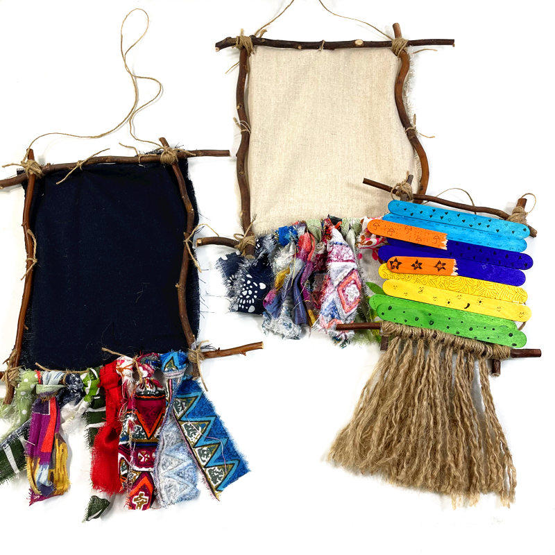 Kindergarten wall decorated homemade new national wind show color stream Sud craft decoration decoration