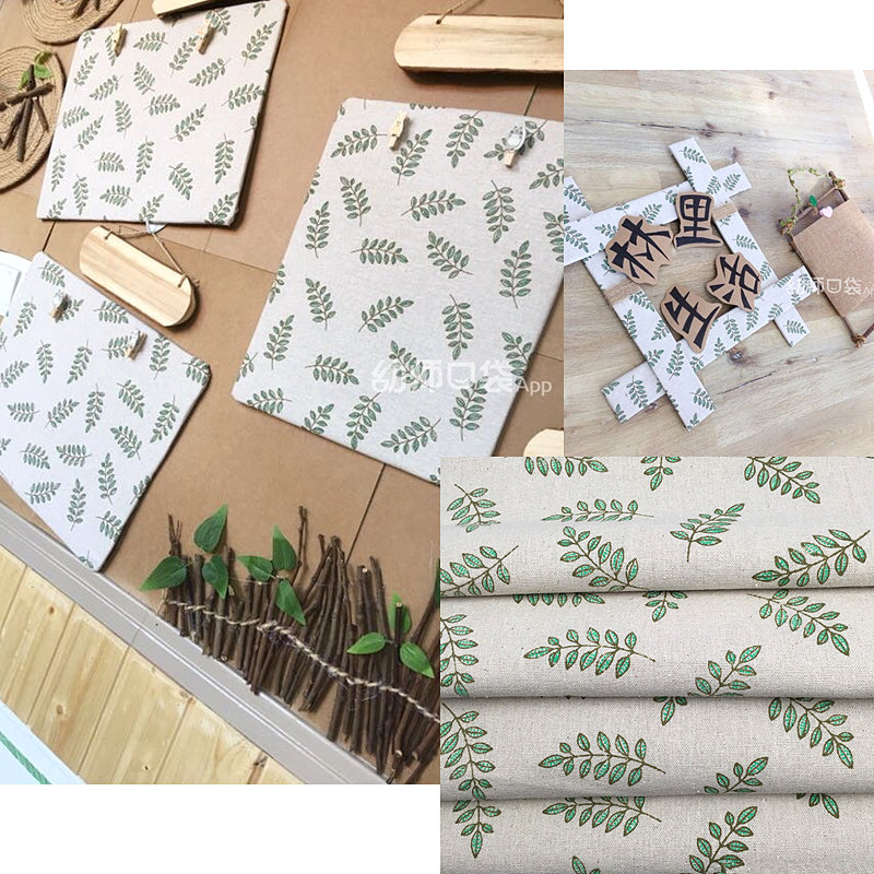 Kindergarten Handmade Materials Countryside Fields Garden Wind Table Cloth Cotton Linen Little Fresh And Broken Flowers Tea Table Cloth
