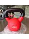 Solid Cast Iron Dipping Kettlebell with Colorful Handle, Dumbbell for Home Gym Arm and Back Training, Ballbell for Sit-Ups