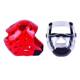 Taekwondo Helmet Face Shield Protective Gear Face Guard Practical Equipment Protective Headgear Hat Transparent Helmet Detachable