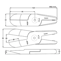 F5LA Пластиковая головка реза (исключая тело)