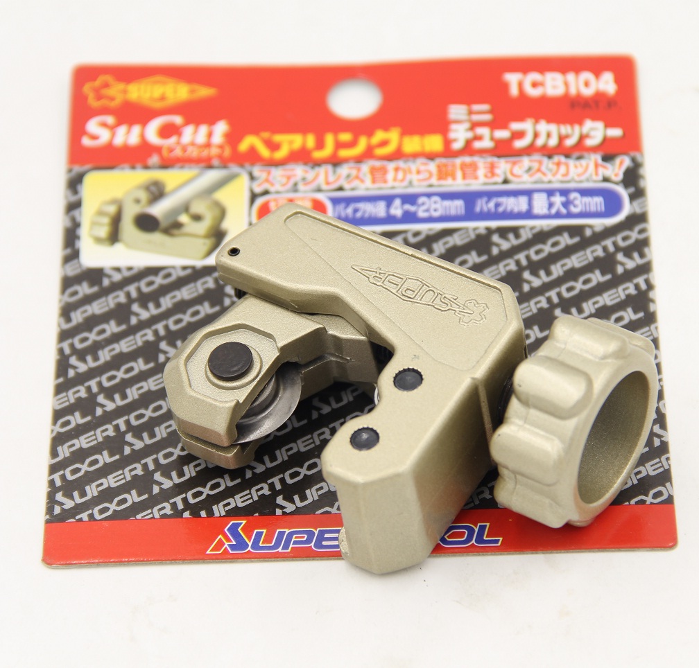 Japan Shibar SUPER TCB104 stainless steel pipe sub-cut pipe cutter with bearing TCB-104