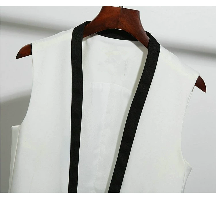 2018 phụ nữ mới mùa xuân và mùa thu không tay phù hợp với vest ngắn phần mùa hè mỏng phần lớn kích thước vest vest mỏng vest - Áo vest