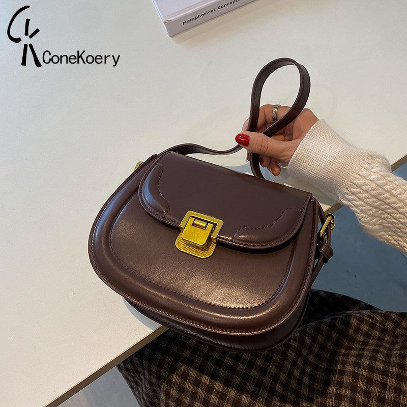 France Cone Koery Sense Bag Woman 22 new tide - hundred sloppy shoulder armpit saddle bag