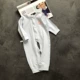 Jumpsuit cotton nguyên chất cho bé mùa xuân và mùa đông và mùa đông cơ sở quần áo cho bé Bộ đồ ngủ bé trai và phụ nữ sơ sinh mở tập cao trào về nhà bộ body suit