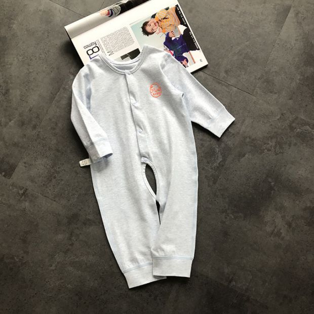 Jumpsuit cotton nguyên chất cho bé mùa xuân và mùa đông và mùa đông cơ sở quần áo cho bé Bộ đồ ngủ bé trai và phụ nữ sơ sinh mở tập cao trào về nhà áo liền quần hình thú trẻ em