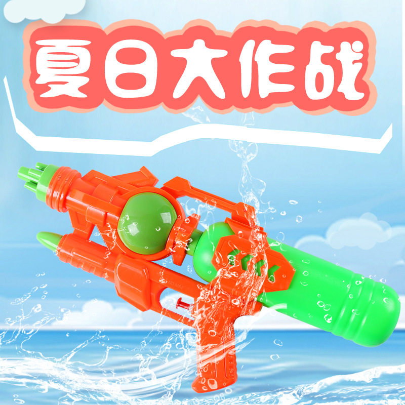 Exploits children's water guns Toys summer drama Water Toys Water cannons Double showerheads Press Plastic Water Guns Toy Hot Sell