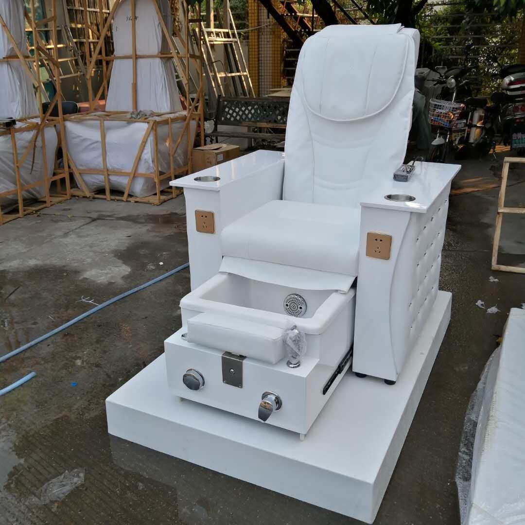 Foot bath manicure sofa spa massage chair beauty recliner pedicure foot wash electric multi-function push-pull basin new