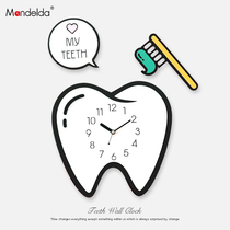 Mandelda Clock Hanging Clock Living Room Modern Personality Creative Fashion Muted Clock Children Cartoon Bedroom Hanging Watch