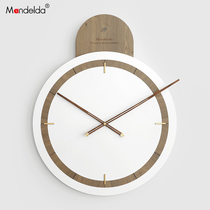  mandelda Nordic light luxury clock watch wall clock personality creative art living room wall hanging household art decoration style