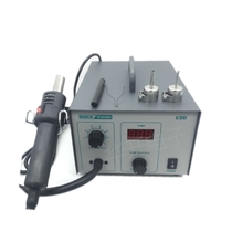 Quick QUICK hot air gun 990AD anti-static welding station digital display temperature control demolition welding station constant temperature mobile phone repair