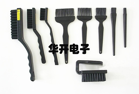 Anti-static brush small crank brush medium large extra large brush brush anti-static small crank brush round handle