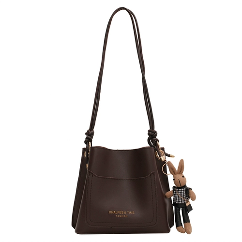 Демисезонная сумка через плечо, модная вместительная и большая сумка на одно плечо для отдыха, изысканный стиль, коллекция 2023, в западном стиле