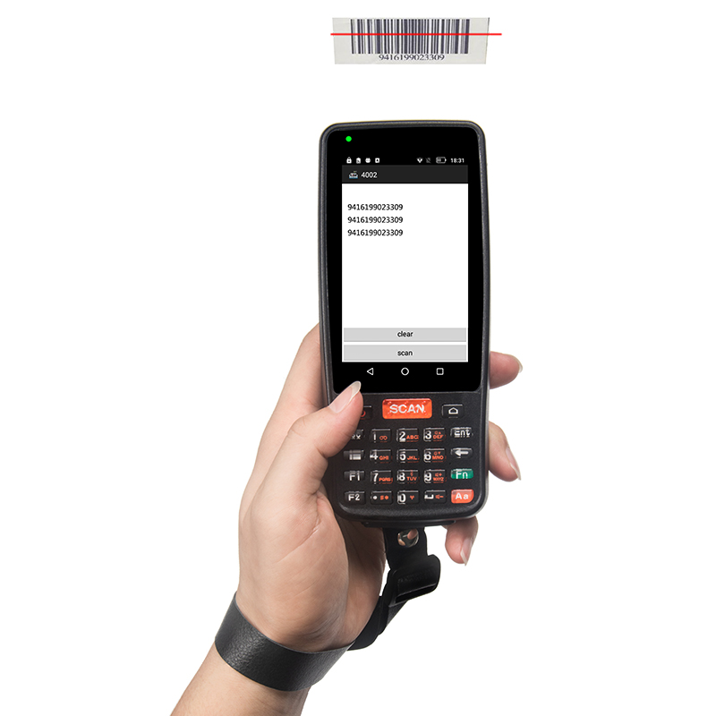 4G Android PDA cầm tay thu thập dữ liệu thiết bị đầu cuối mã vạch Mã QR thẻ thế hệ thứ hai Mua lại Android PDA - Thiết bị mua / quét mã vạch máy quét mã vạch đa tia