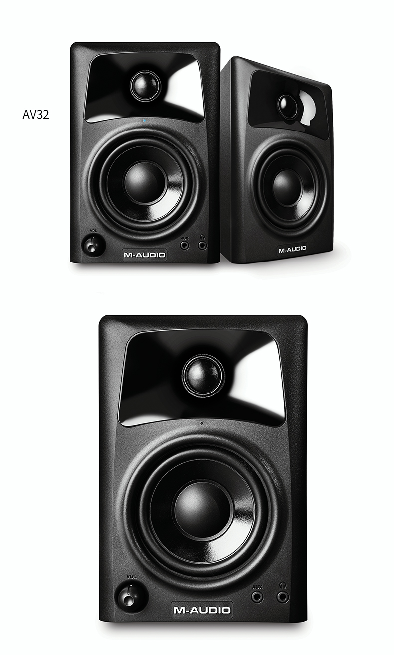 M-audio Studiophile AV32 AV42 3 inch 4 inch gần trường máy tính để bàn hoạt động chuyên nghiệp - Loa loa loa kéo bose