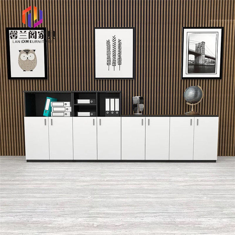 Manufacturers custom-made Dongguan office file cabinet desk combination cabinet stationery activity file data floor low cabinet