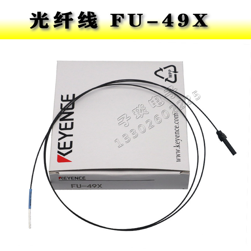 KEYENCE Reflective Fiber Sensor New FU-49X Keyence Diameter 1 5MM High Precision Fiber Monitor