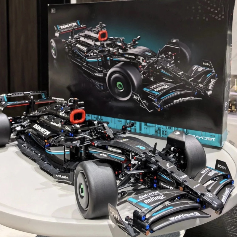 2026 New Model Suitable for Lego Mercedes-Benz F1 Building Blocks Remote Control Racing Car Adult Large Assembly Toy for Men