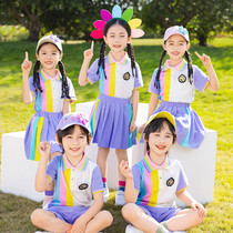 Childrens Performance Uniforms Primary School Sports Meet Opening Ceremony Cheerleading Class Uniforms Kindergarten Graduation Chorus Uniforms