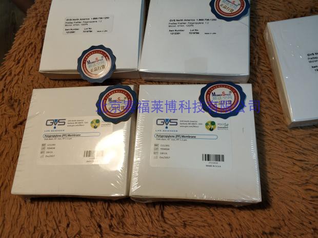 美国GVS 析用聚丙烯滤膜1.2um 47mm中流量空气采样过滤1212391
