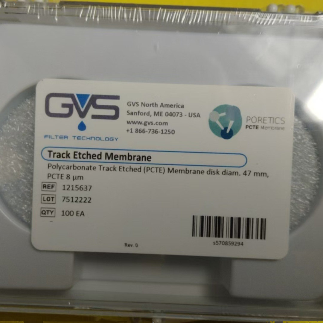 美国GVS 亲水聚碳酸酯滤膜47mm 0.1um 1215608 0.2um 1215612