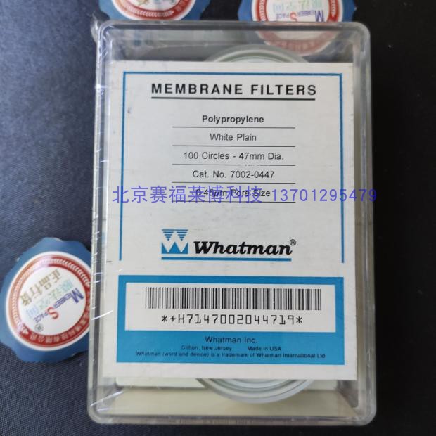Whatman WPP 聚丙烯滤膜 47mm 0.45um 7002-0447 探索计划