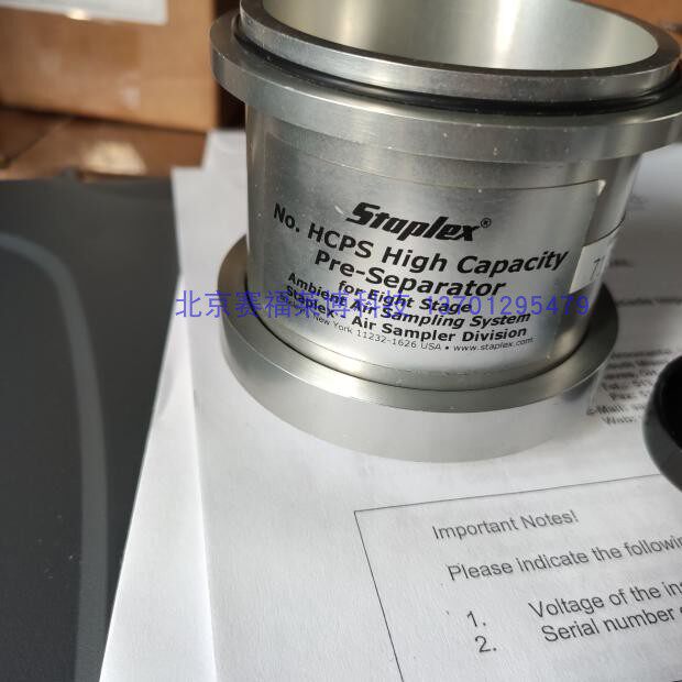 美国TISCH 安德森分级采样器 PM10预分离器 重污染沙尘暴大粒径