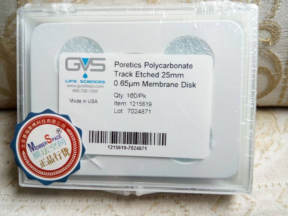 膜法空间25mm聚碳酸酯滤膜 PCTE 0.6um等同110608 10片装探索计划