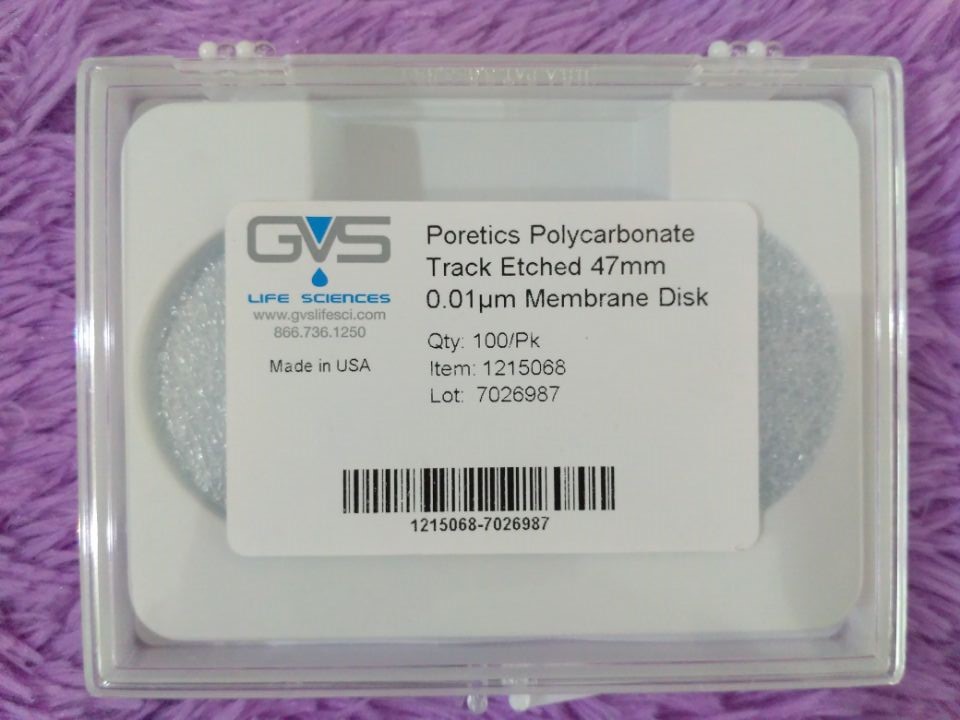 膜法空间47mm聚碳酸酯滤膜 PCTE0.05um 等同于Whatman 111103